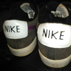 Nike Shoes - Nike SB Blazer low tops purple swoosh Nike Shoes - Nike SB Blazer low tops purple swoosh
